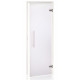 AD glass sauna door, White frame, Matte glass, 80 x 210, Matte clear