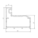 AD glass doors for steam sauna, Bronze glass - 3