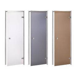 AD glass doors for steam sauna, Matte glass  AD glass doors for steam sauna, Matte glass