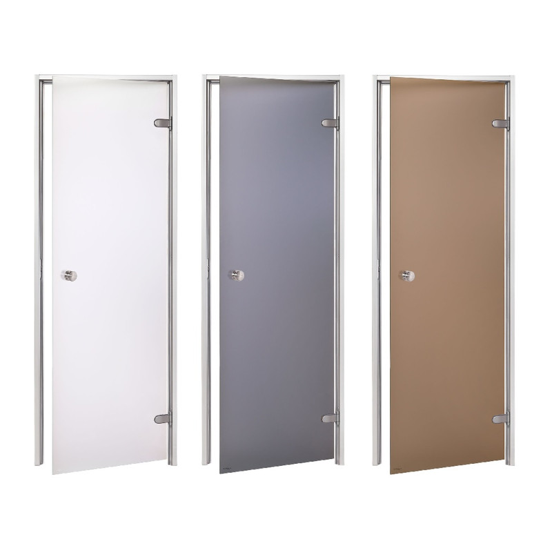 AD glass doors for steam sauna, Matte glass