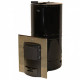 Wood-burning sauna stove - AITO AK-68 ST, with ceramic stones