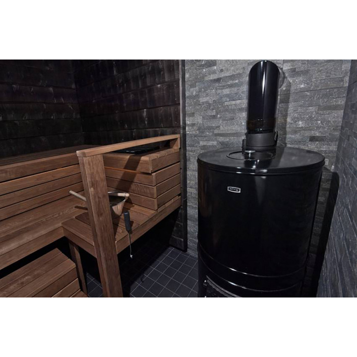 Wood-burning sauna stove - AITO AK-78, with traditional stones