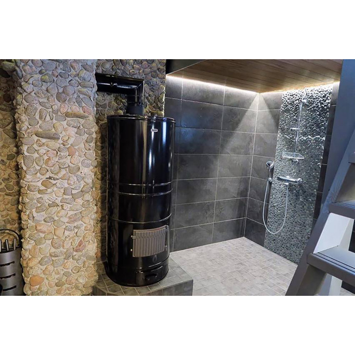 Wood-burning sauna stove - AITO AK-78, with traditional stones