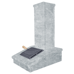 Stone chimney finish, Talkochlorite, 790 mm  Stone chimney finish, Talkochlorite, 790 mm