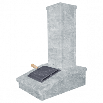 Stone chimney finish, Talkochlorite, 790 mm