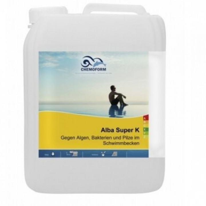 Non-foaming algicide CHEMOFORM Alba Super K, 5 L