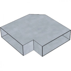 Elbow flat 5F15/90  Elbow flat 5F15/90