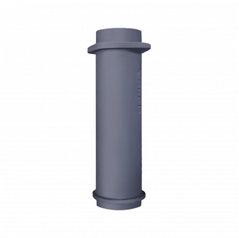 Lower cast iron flue pipe for GEFEST sauna stoves, Ø130 mm, 500 mm