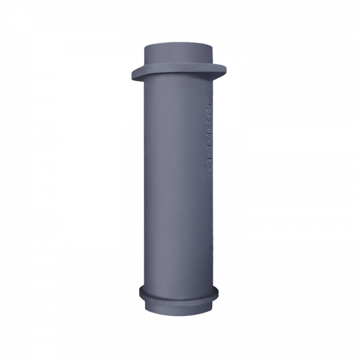 Lower cast iron flue pipe for GEFEST sauna stoves, Ø130 mm, 500 mm