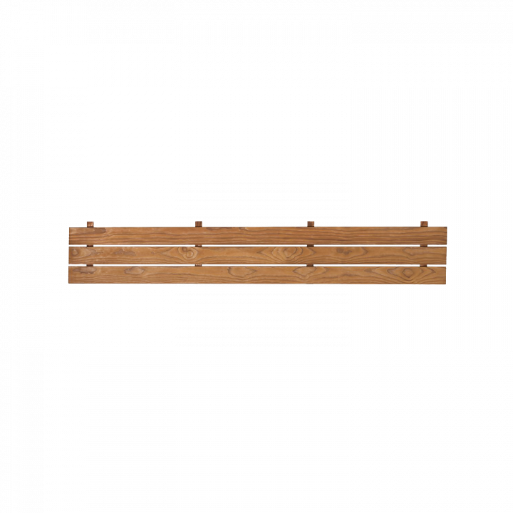 Bottom element of the sauna bench, Heat treated pine