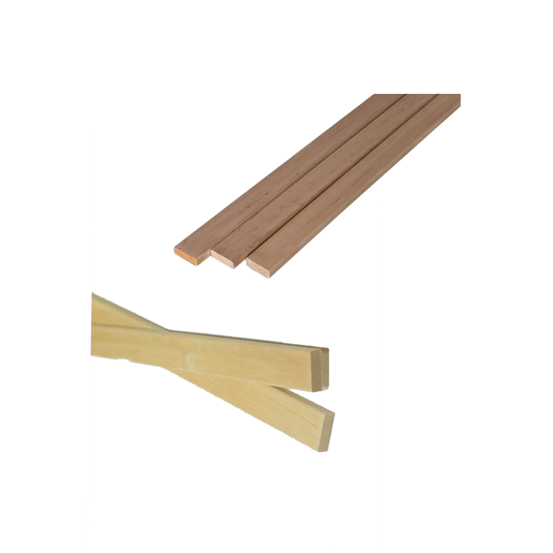 Sauna cover moulding, 15 x 45 mm