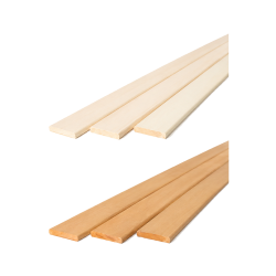 Sauna cover moulding, 15 x 90 mm 