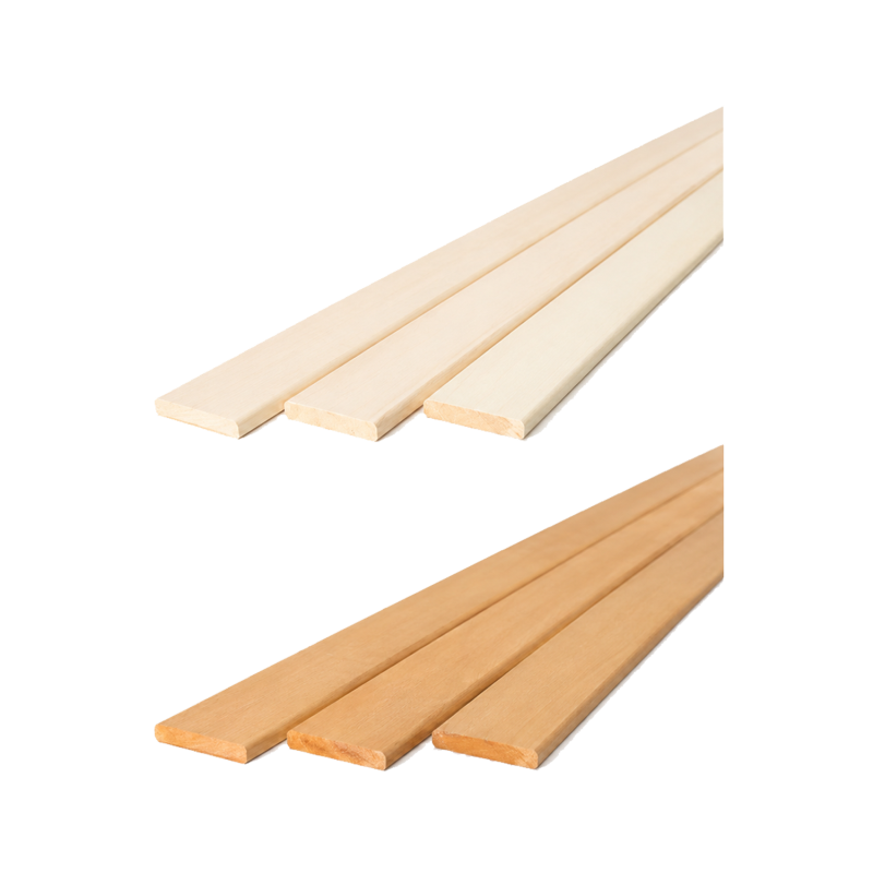 Sauna cover moulding, 15 x 90 mm