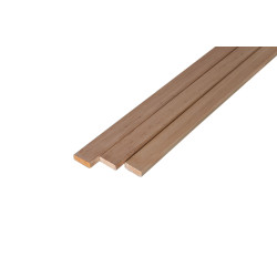 Sauna cover moulding, 15 x 45 mm  Sauna cover moulding, 15 x 45 mm