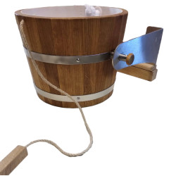 Pouring over tub 20 l, oak  Pouring over tub 20 l, oak