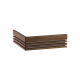 Safety railing - HARVIA Qube 9/10, walnut