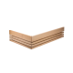 Safety railing - HARVIA Qube Pro 240, linden