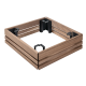 Safety railing - for Harvia Harvia Virta 7 - 9 kW heaters, thermally treated aspen