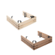 Safety railing - for Harvia Virta Wall heater, thermally treated aspen