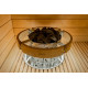 Safety railing HPC4L - for HARVIA Cilindro, with lighting
