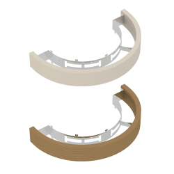 Safety railing - for SAWOTEC Ari Wall heater 