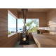 Stone holder around the sauna chimney - HARVIA Cilindro