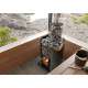 Stone holder around the sauna chimney - HARVIA Cilindro