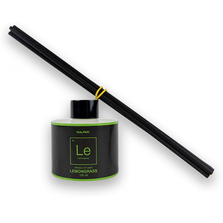 Aromatic scent with sticks, lemongrass and ginger scent 100 ml
