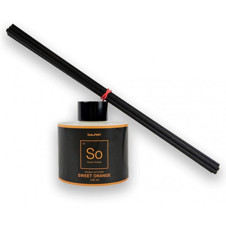 Aromatic scent with sticks, sweet orange and chili pepper scent 100 ml