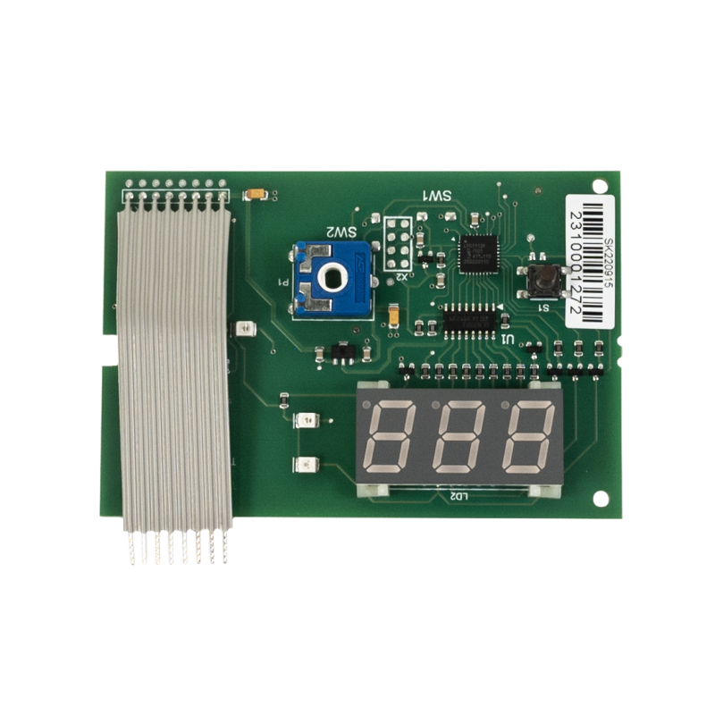 Spare parts - HARVIA display card for model C80/C90/C150