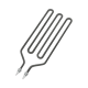 Spare parts - HUUM heating element for HIVE heaters
