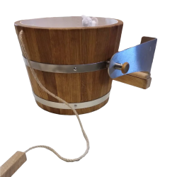 Pouring over tub 20 l, oak 