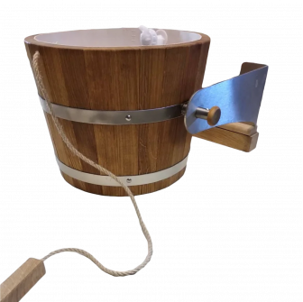Pouring over tub 20 l, oak