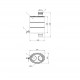 Oval tank for water heating, d.115mm