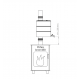 Oval tank for water heating, d.115mm