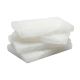 White Himalayan salt brick 200 × 100 × 25 mm
