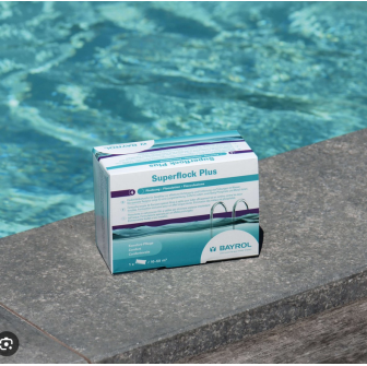 Water clarifier means Superflock, 1 kg