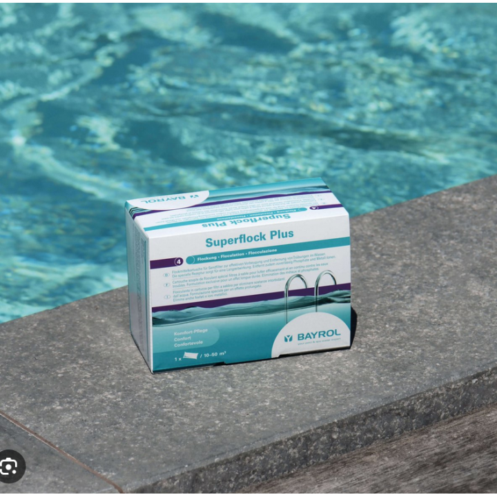 Water clarifier means Superflock, 1 kg