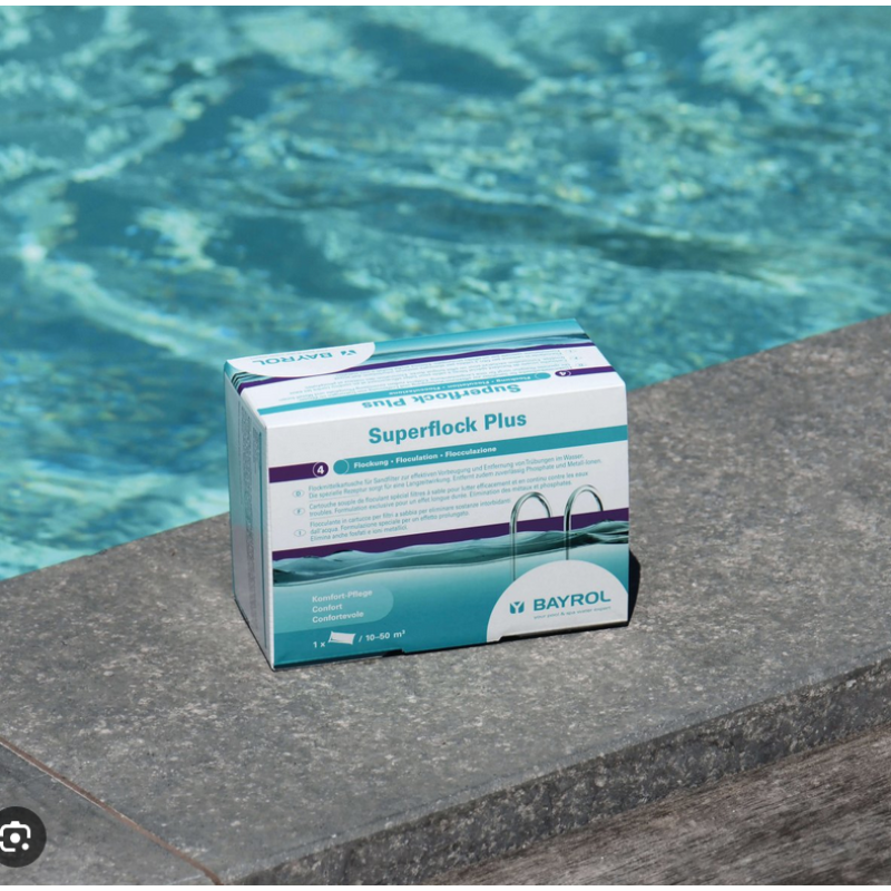 Water clarifier means Superflock, 1 kg