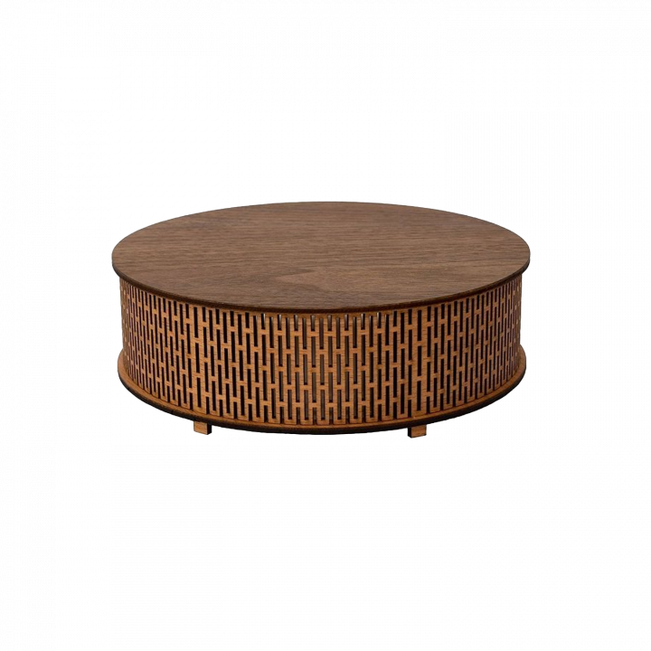 BIRRA LED round sauna light, dark - light