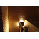 Square BIRRA LED sauna light