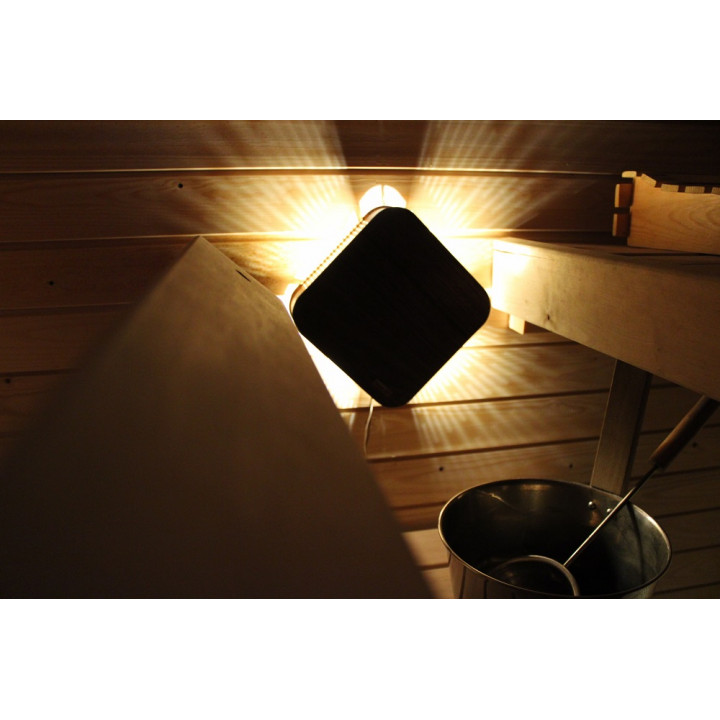 Square BIRRA LED sauna light