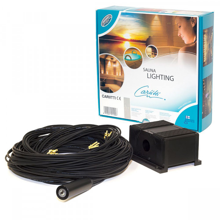 Sauna lighting sets CARIITTI VPAC-1530-PL221