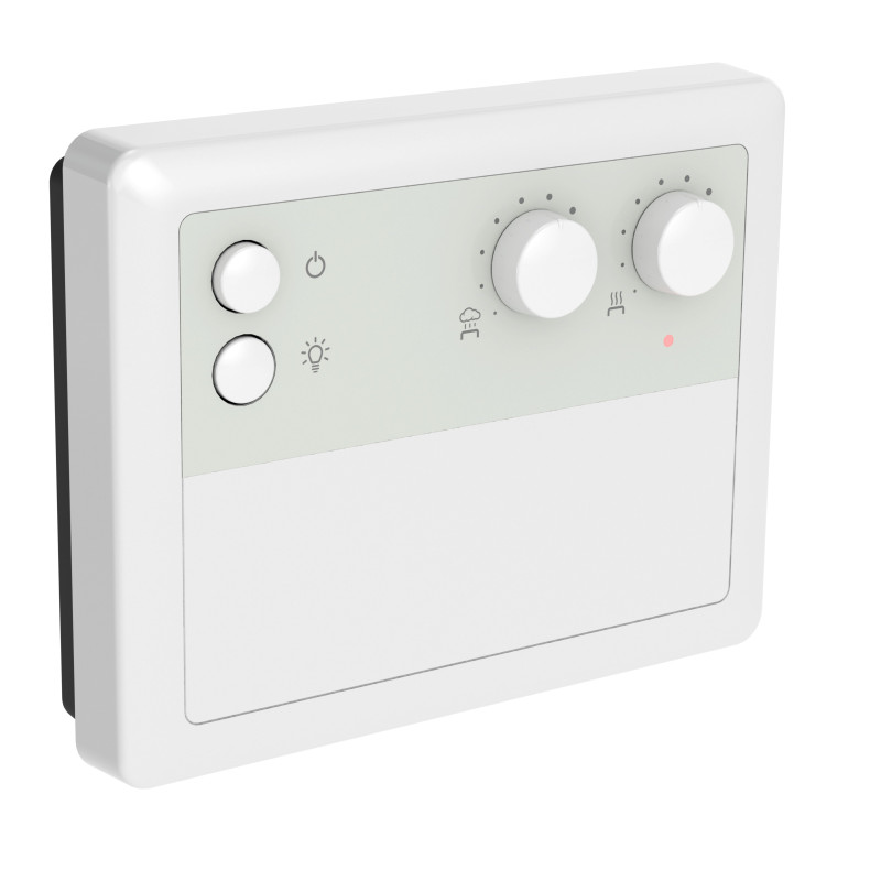 Electric sauna heater control panel - HARVIA Senlog COMBI CF9C