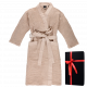 Bathrobe in a gift box, RENTO KENNO, beige