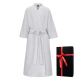 Bathrobe in a gift box, RENTO KENNO, light gray