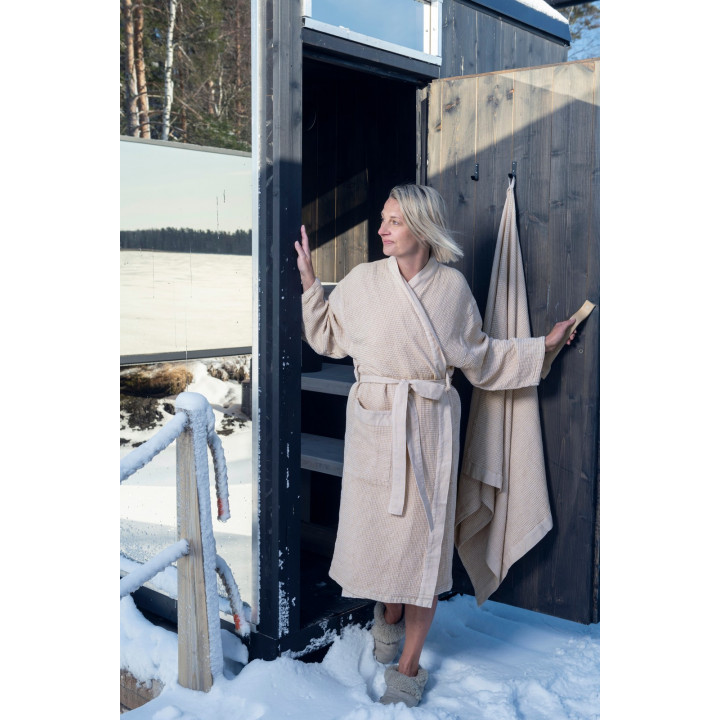 Bathrobe - RENTO KENNO, beige