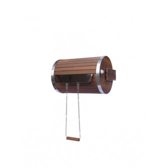 Cylindrical pouring device with stainless steel insert, 30 l