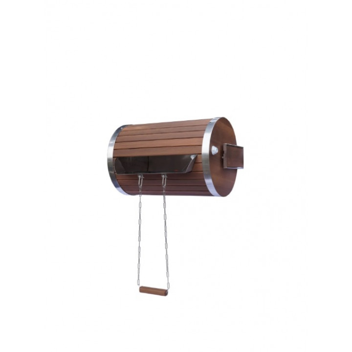 Cylindrical pouring device with stainless steel insert, 30 l