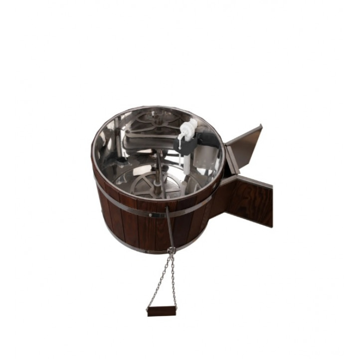 COOLER pouring device made of thermal wood 35 l